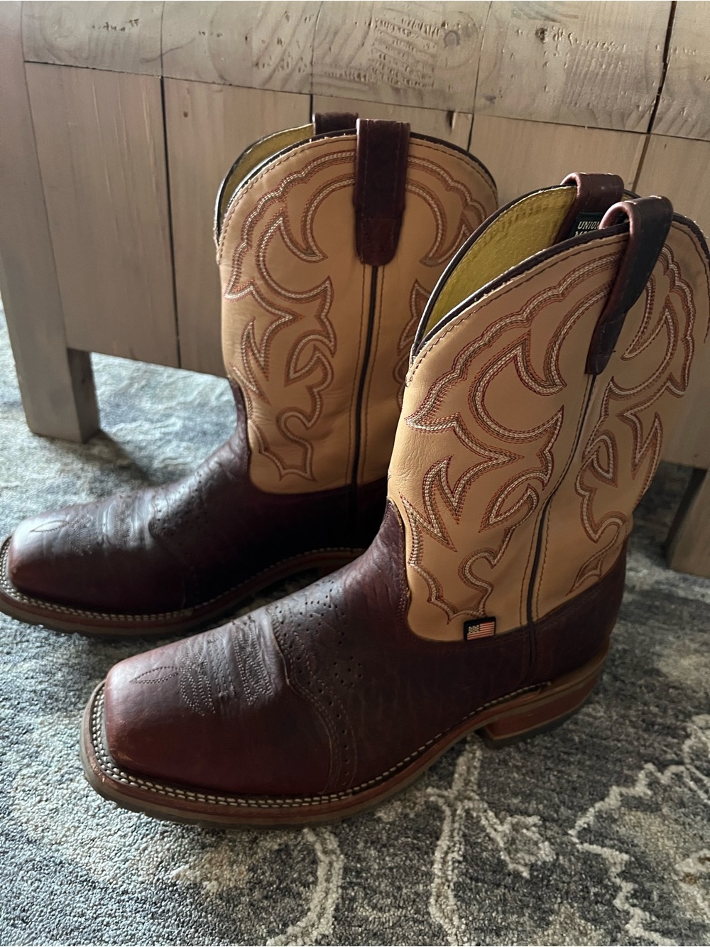 Double H 11 Western Boots Size 12 Width 2E